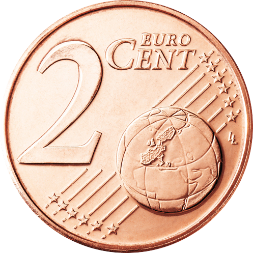 2-Cent-Münze