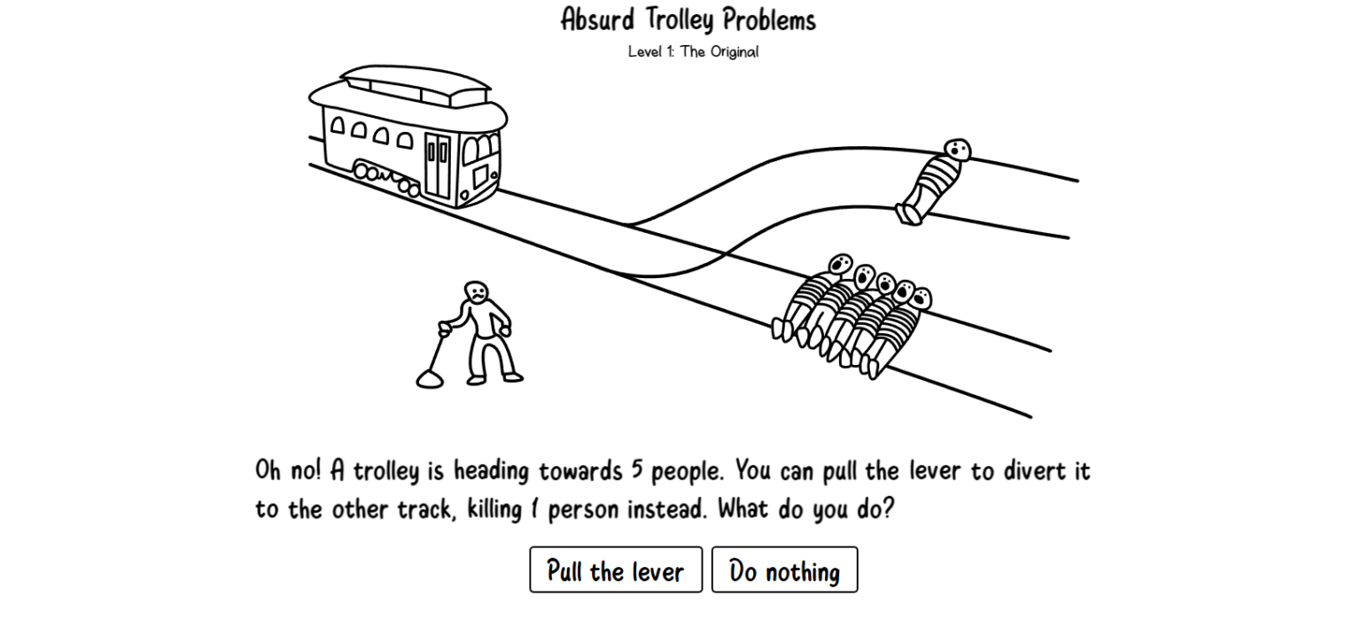 Trolley Problem Schooltools
