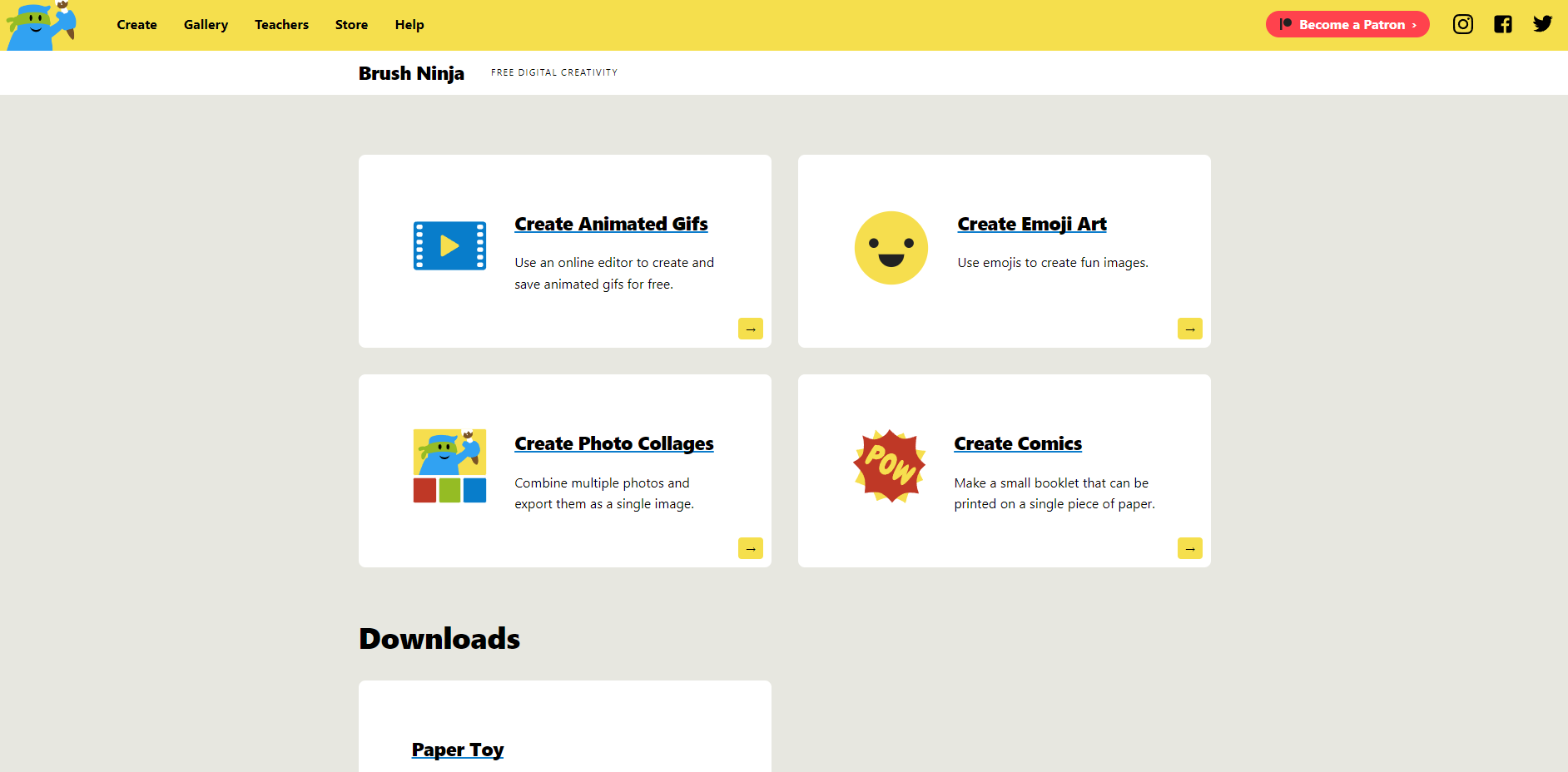 Brush Ninja Schooltools