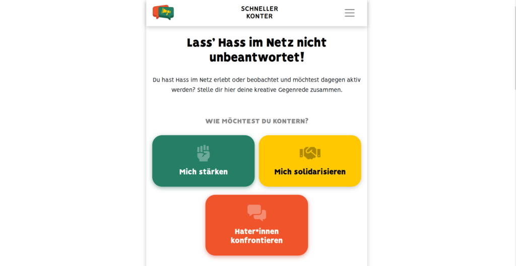 Der Screenshot Schneller Konter führt zur Webseite https://www.schnellerkonter.at/