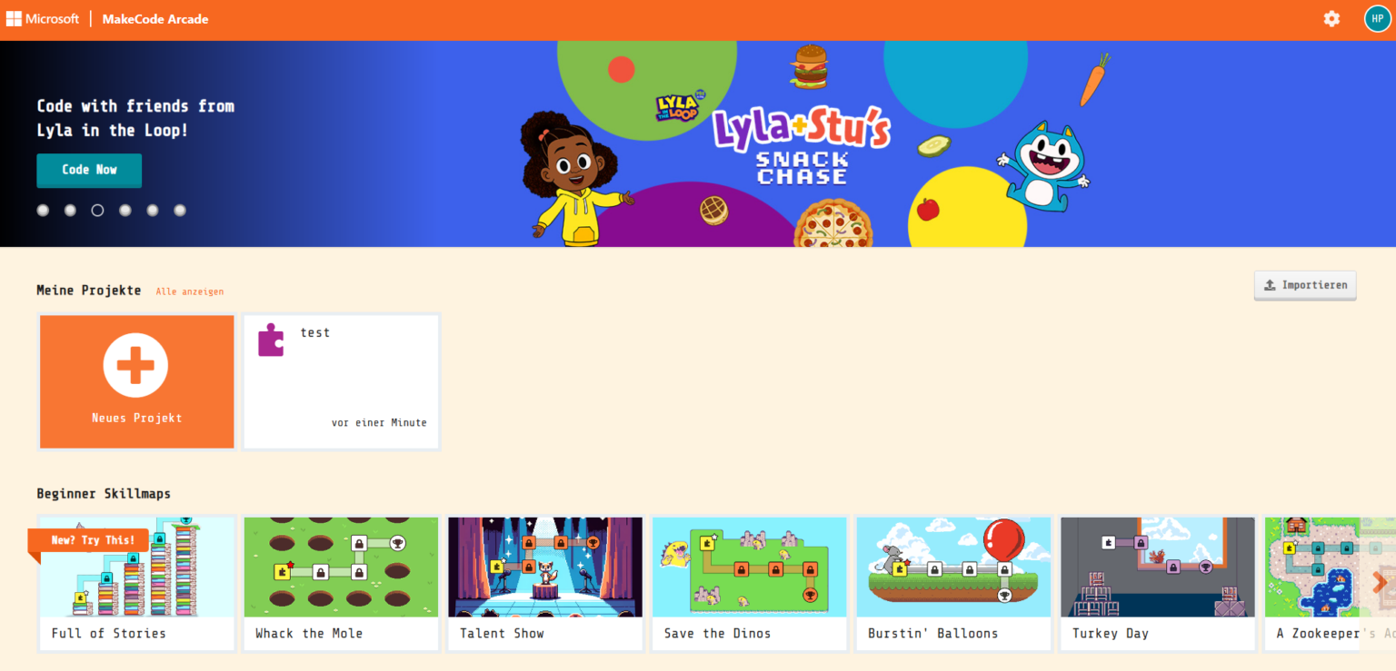 Microsoft MakeCode Arcade – Schooltools