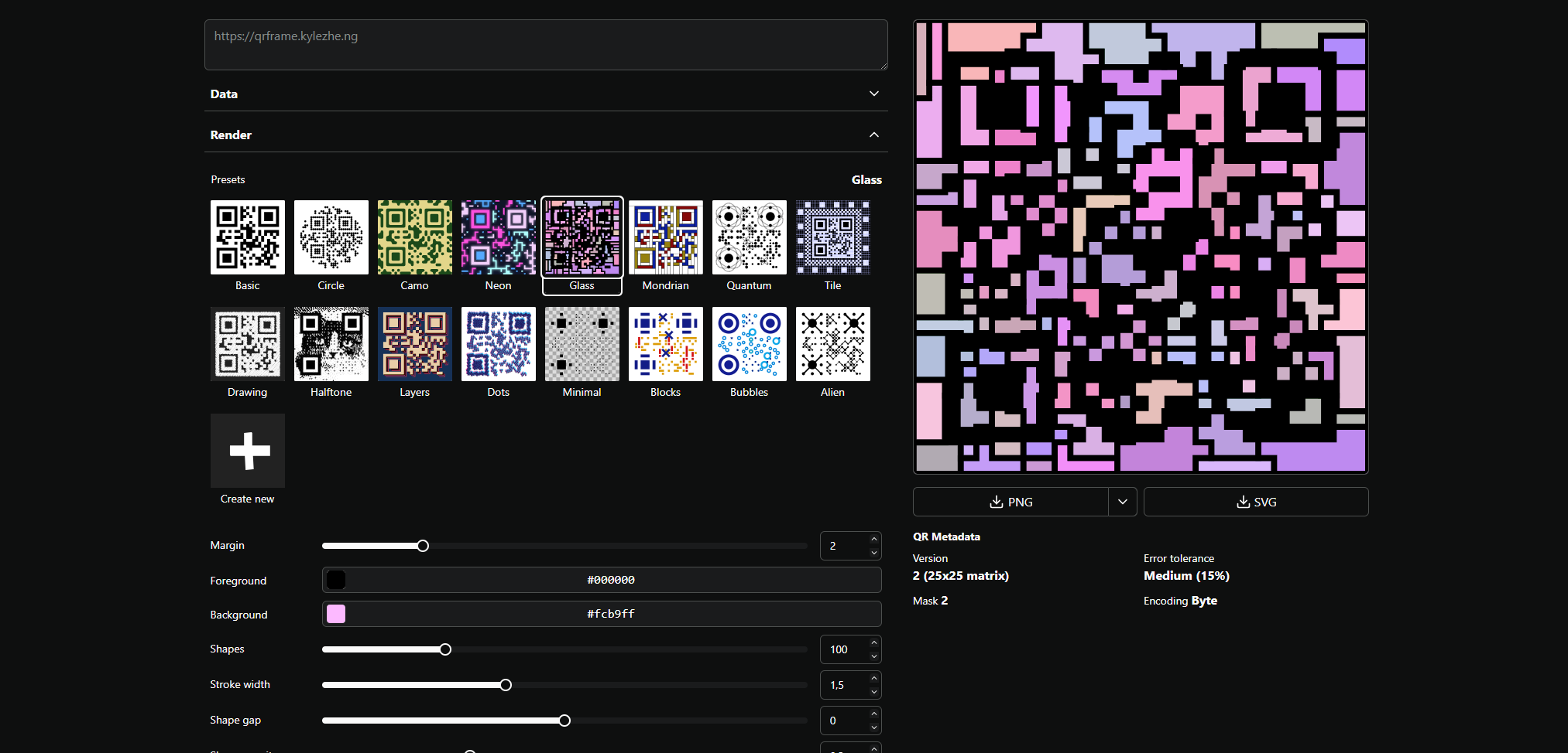 QR-Frame – Schooltools